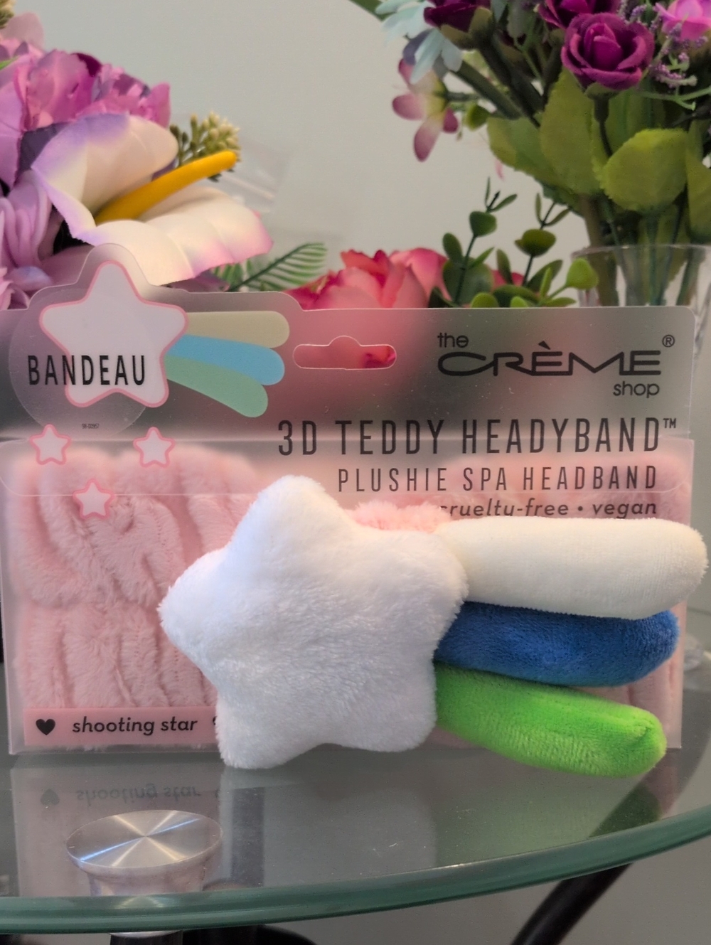 The Creme Shop Plush Spa 3D Teddy Headband